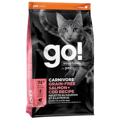 Go Carnivore Grain Free Salmon Cod Cat 3lb