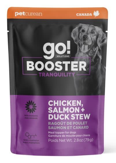 Go Booster Tranquility Chicken, Salmon And Duck Stew Meal Topper Dog 1x2.8oz