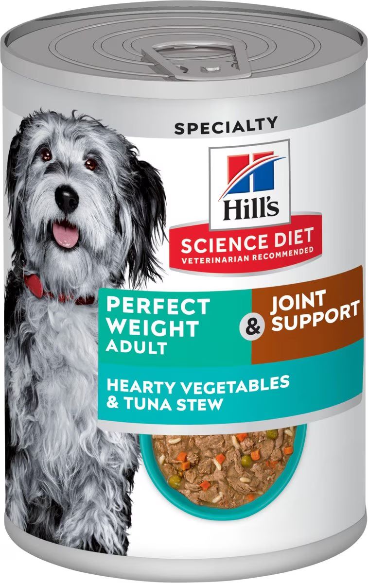 Hills Dog Weight Joint Veg Tuna 1/13oz
