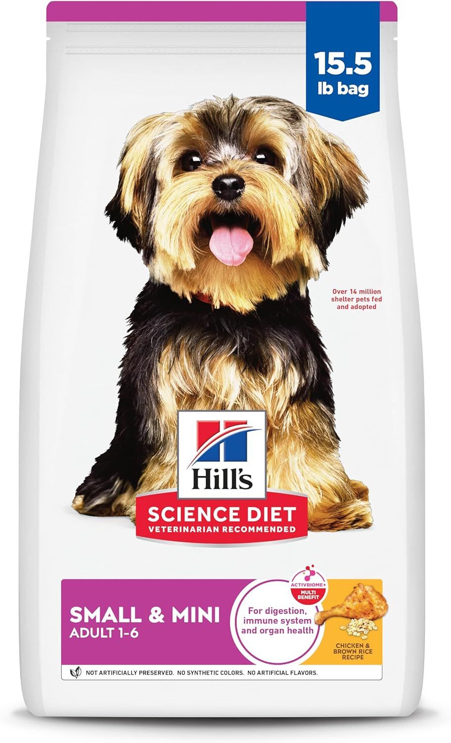 Hills Dog Small Mini Chicken Rice 15.5LB