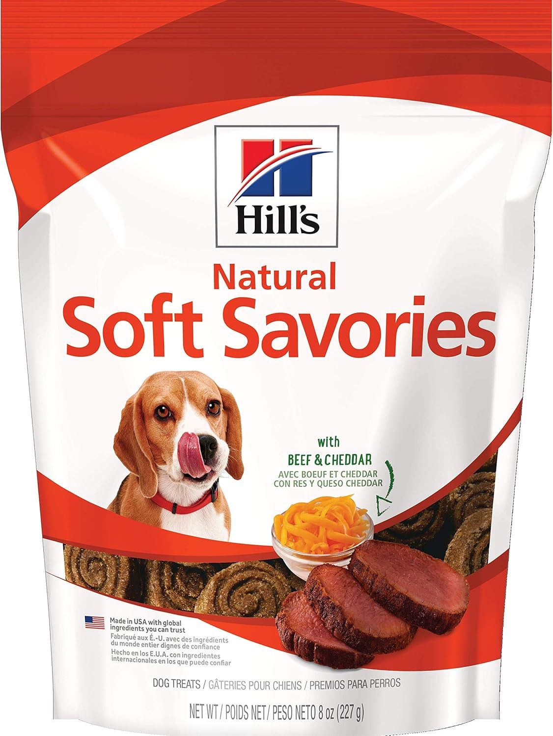 Hill’s Natural Soft Savouries Beef and Cheddar Dog Treats