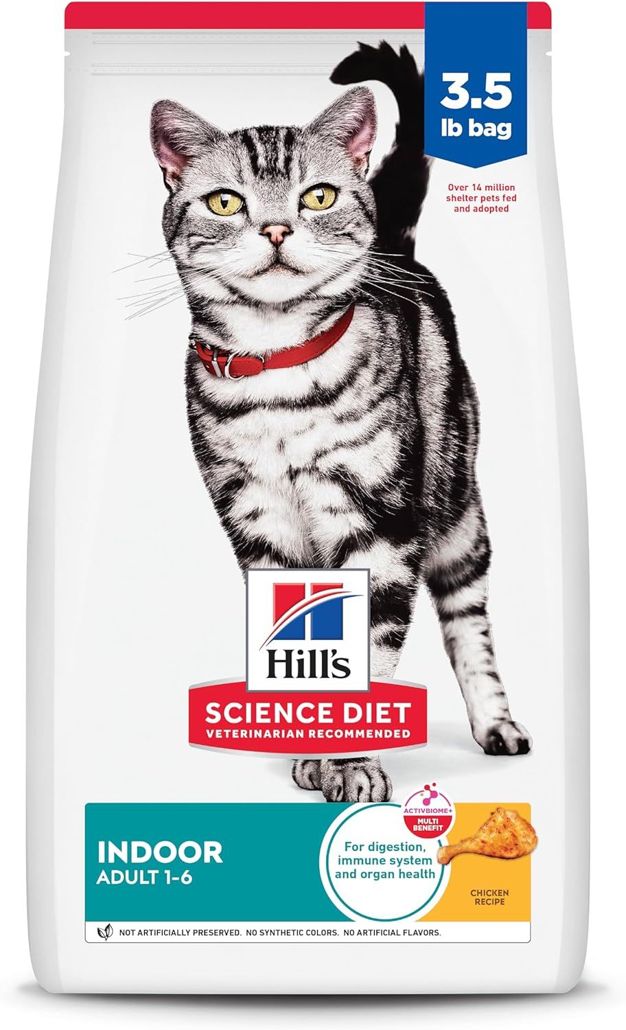 Hills Indoor Cat Chicken Recipe 3.5LB