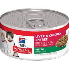 Hills Kitten Liver Chicken 1/5.5oz