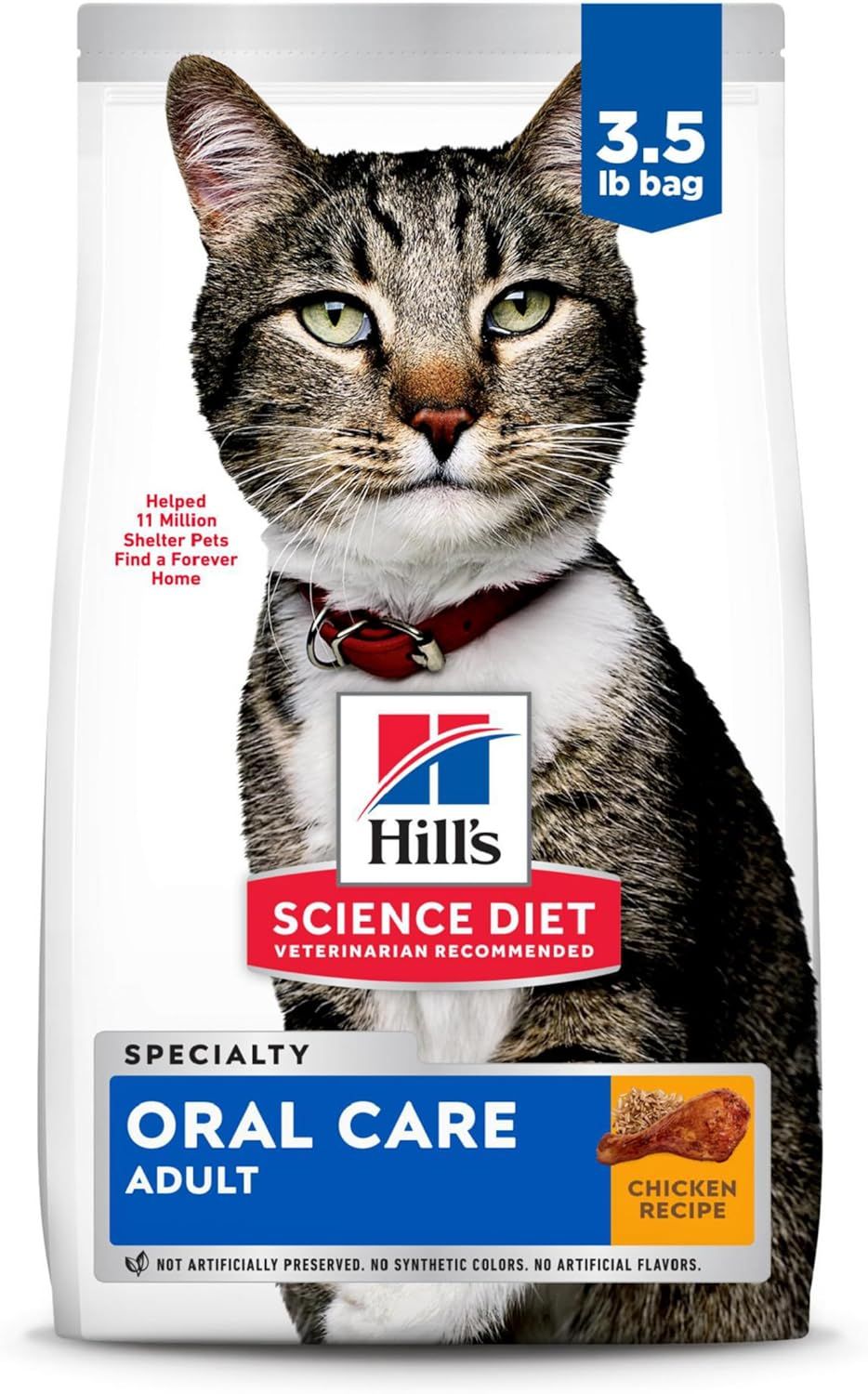 Hills Oral Care Cat Chicken 3.5LB