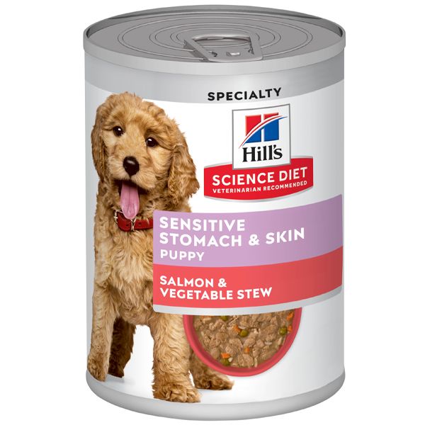 Hills Puppy Sensitive Stomach Skin SMN 1/13oz