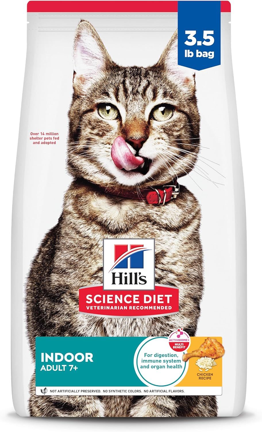 Hills SR 7+ Indoor Cat Chicken 3.5LB