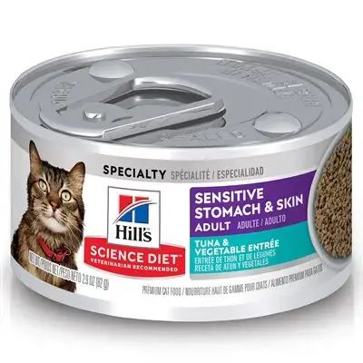 Hills Stomach Skin Cat Tuna 1/2.9oz