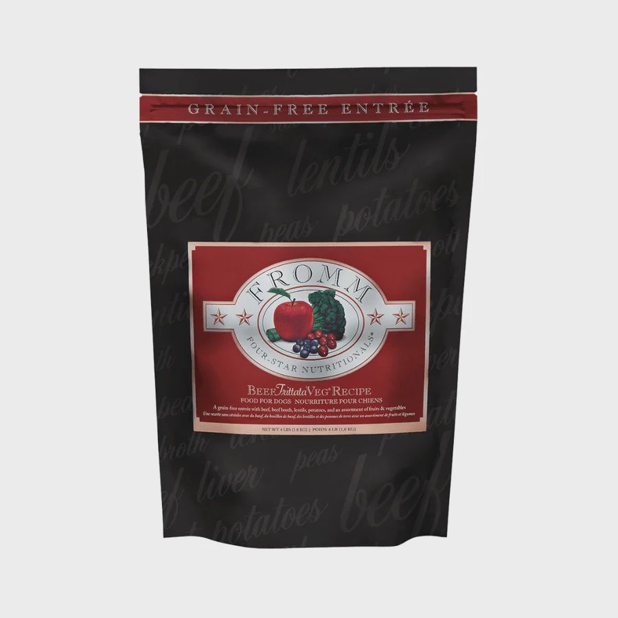 Fromm Dry Dog Food - Four Star Nutritionals Beef Frittata Veg 12lbsFrittata Veg® pour chiens 12lb