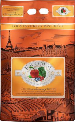 Fromm Four-Star Nutritionals Chicken au Frommage Dog Food - Premium Dry Dog Food - Chicken Recipe - 12 lb