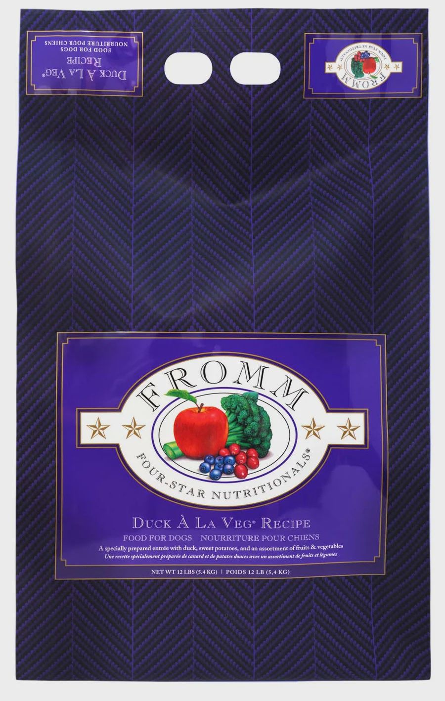 Fromm Four Star Nutritionals Duck À La Veg Recipe Dry Dog Food - 4LBS