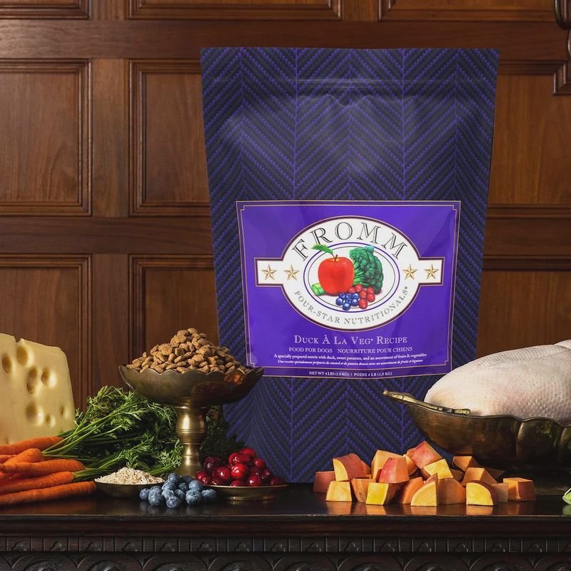Fromm Four Star Nutritionals Duck À La Veg Recipe Dry Dog Food - 4LBS
