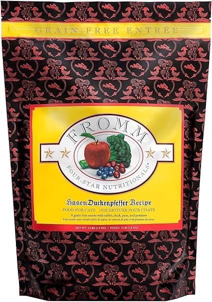 Fromm, Four-Star Nutritionals Hasen Duckenpfeffer Dry Cat Food, 4 lb