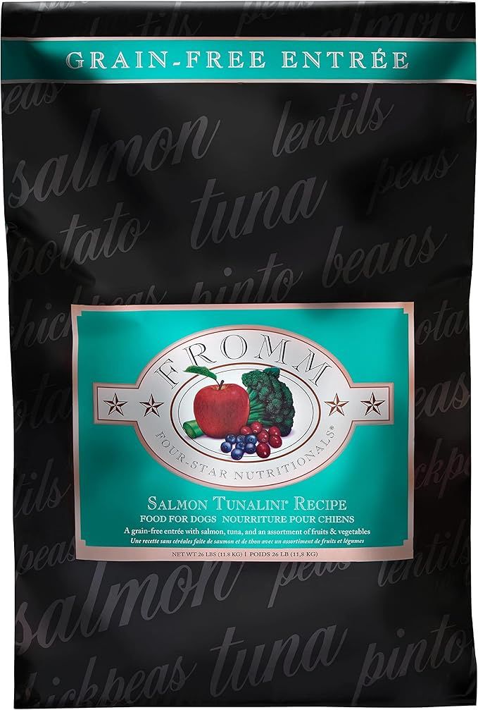 Fromm Four Star Grain Free Salmon Tunalini Dry Dog Food (11.8kg/26-lb)