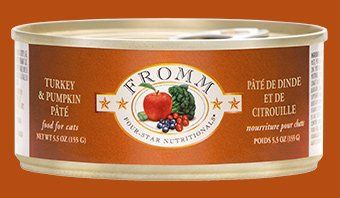 Fromm Four Star Cat Food - Turkey &amp; Pumpkin 5.5oz