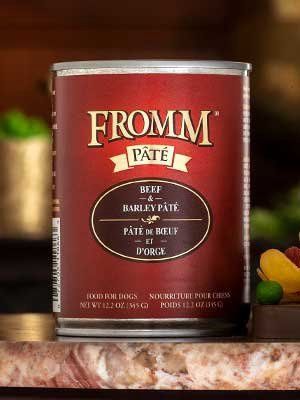 Fromm Gold Wet Dog Food - Beef Barley with Grain Pate 12.2oz