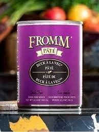 Fromm Pate For Dogs DUCK À LA VEG PÂTÉ 12.2oz
