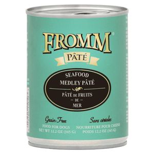 Fromm Gold GF Seafood Medley Pate Canned Dog Food 12.2oz