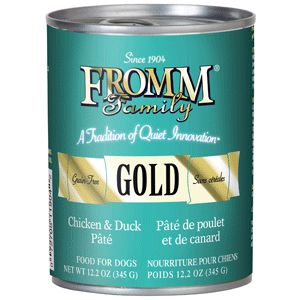Fromm Gold Chicken &amp; Duck Pate Canned Dog Food 12.2 oz