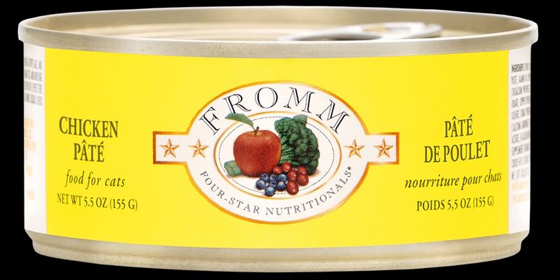 Fromm Four Star Chicken Pâté Can for Cats 155 g