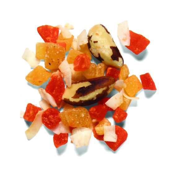 ZuPreem "Real Rewards - Tropical Mix" Fruit &amp; Nut Treats For Large Birds 6oz