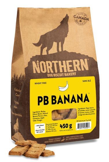 Northern Pet Peanut Banana With Cinnamon Dog 450g