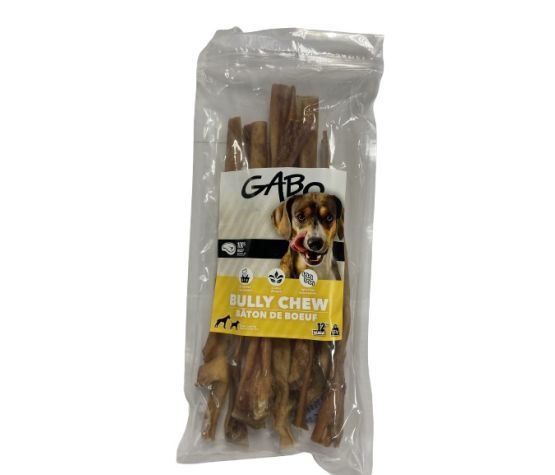 GABO BULLY CHEWS 6 IN.