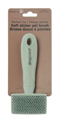 Dexypaws Perfect Fur Soft Slicker Brush For Pets