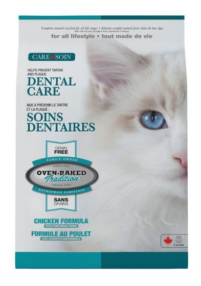 Oven-Baked Tradition Dental Care All Life Style Grain Free Chicken Cat 5lb