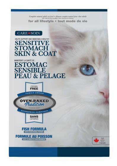 Oven-Baked Tradition Skin &amp; Stomach All Life Style Grain Free Fish Cat 5lb