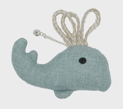 Bud'Z Recycled Fabric Cat Toy - Whale Cat 4in 1pc