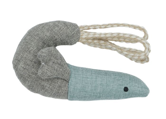 Bud&#39;Z Recycled Fabric Cat Toy - Shrimp Cat 5in 1pc