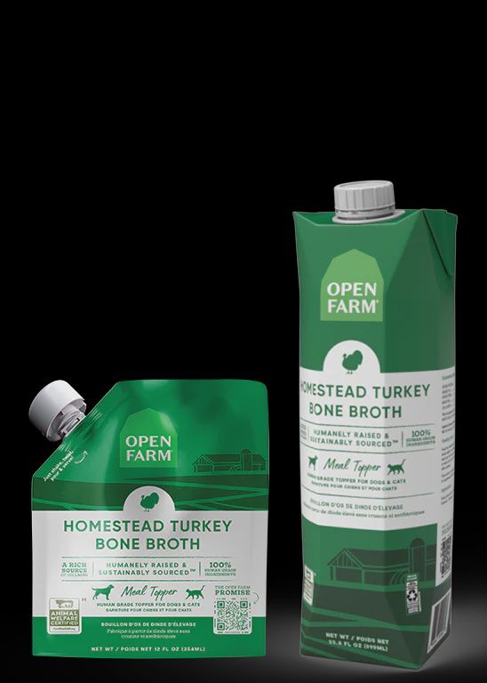 Homestead Turkey Bone Broth For Dogs 12 oz
