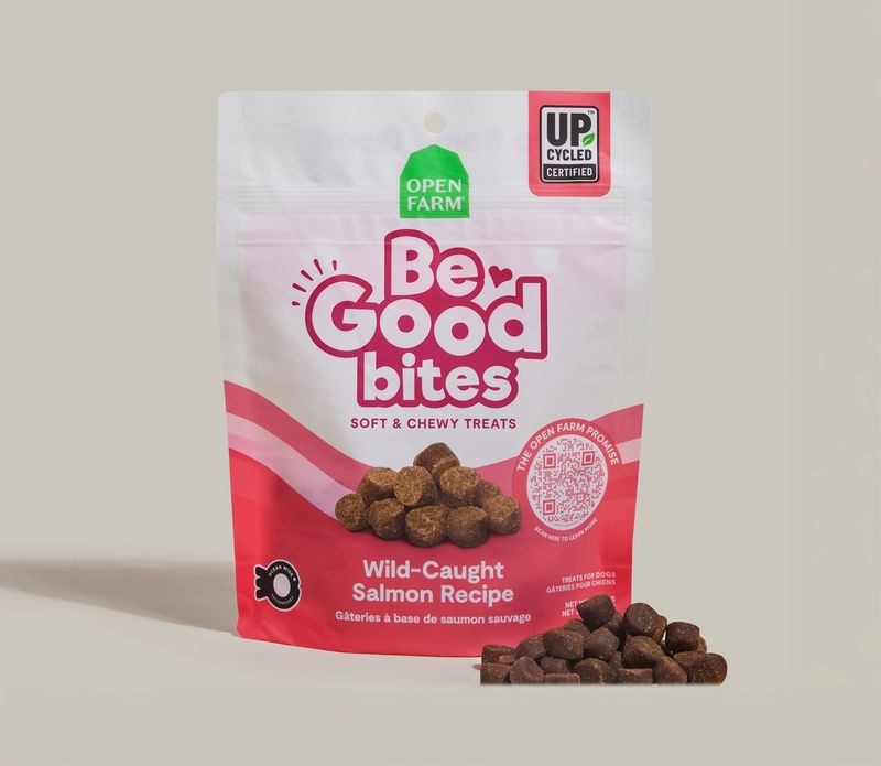 Open Farm be-good-bites-wild-caught-salmon-recipe-treats---6oz