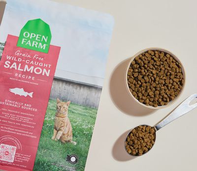 Open Farm cat---2lb---wild-salmon-grain-free-kibble