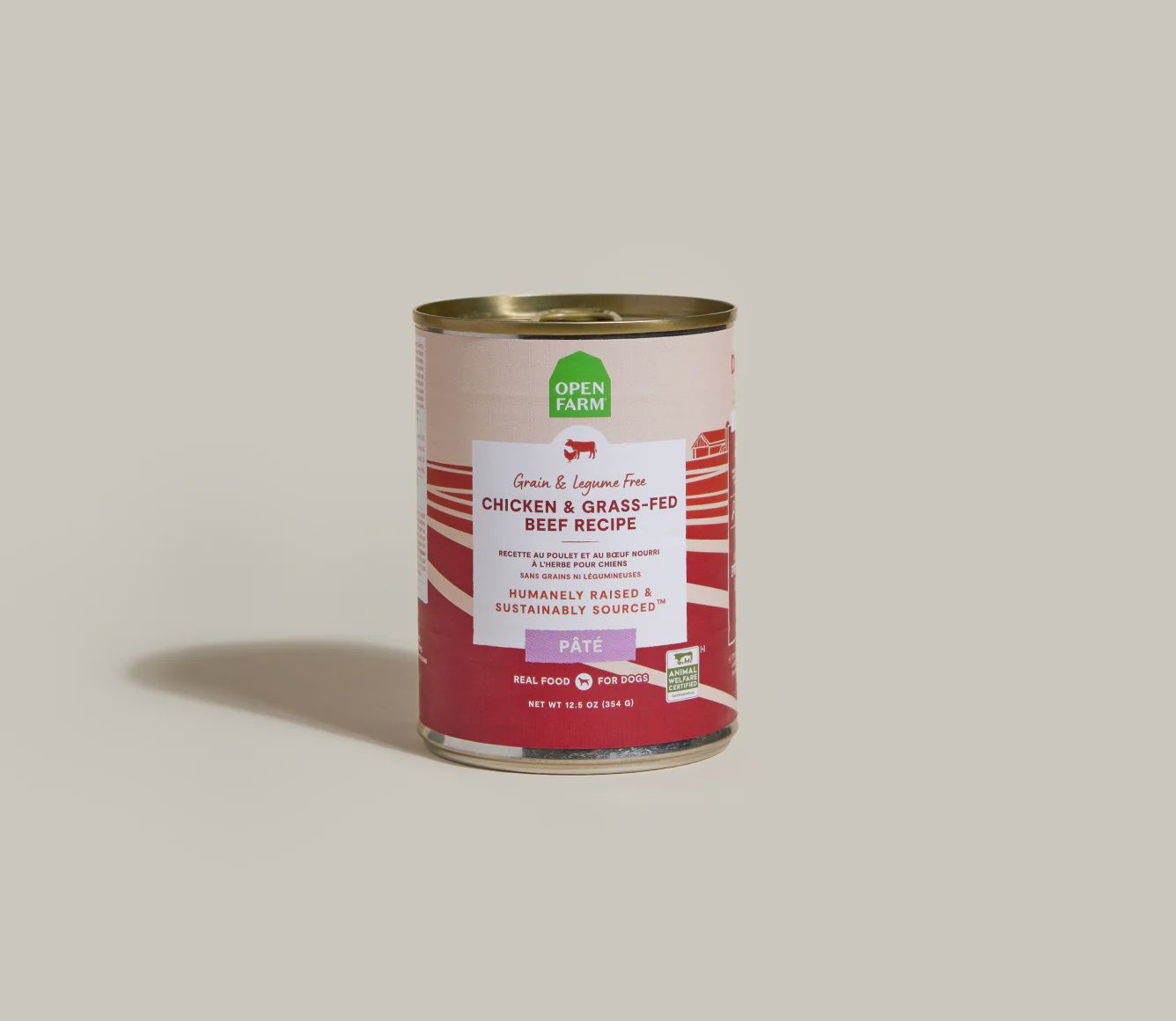 Chicken &amp; Grass-Fed Beef Pâté for Dogs 12.5oz