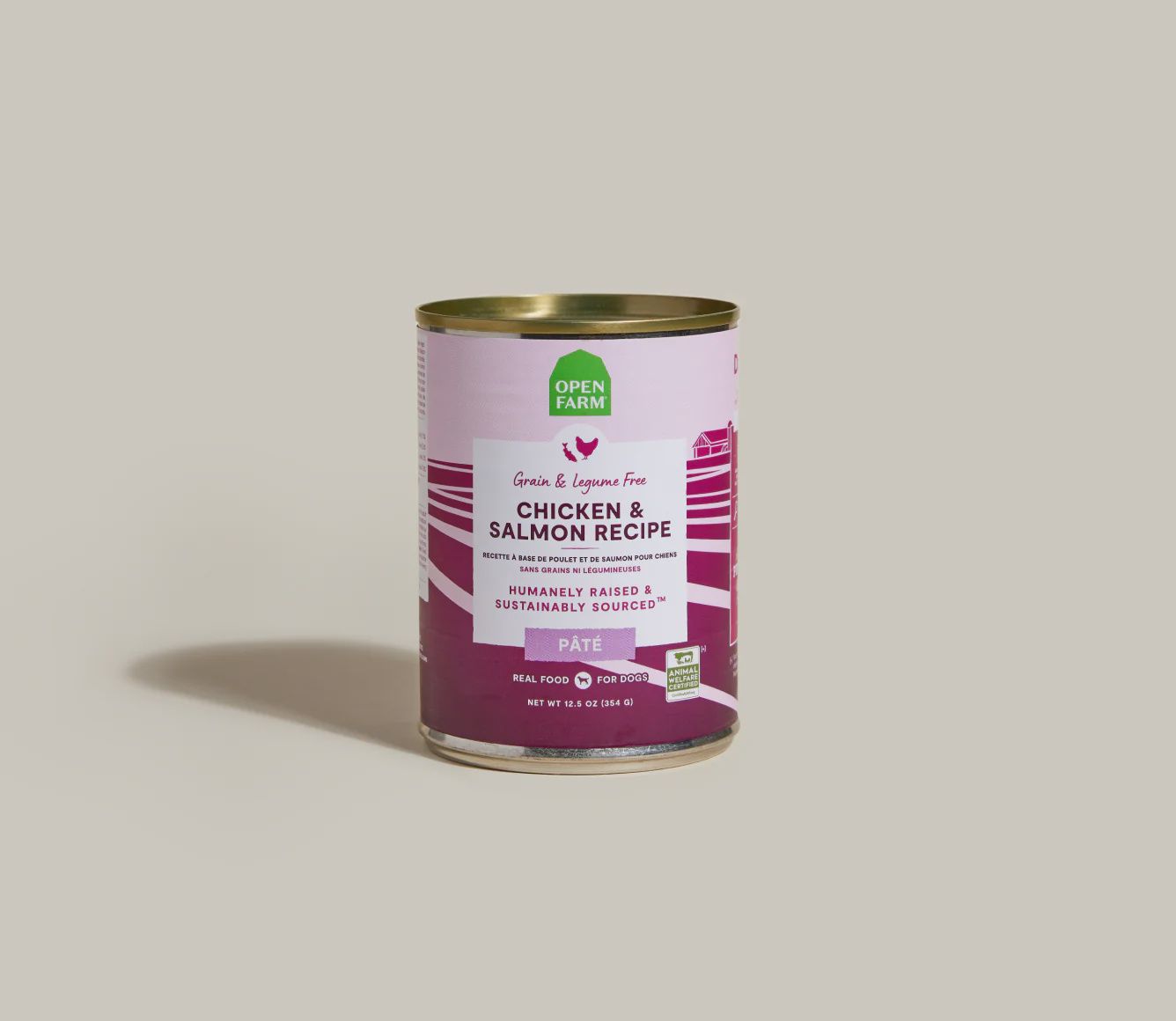 Chicken &amp; Salmon Pâté for Dogs 12.5oz