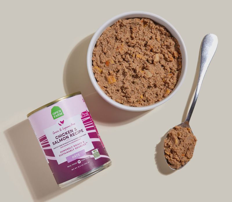 Open Farm Chicken &amp; Salmon Pâté for Dogs 12.5oz