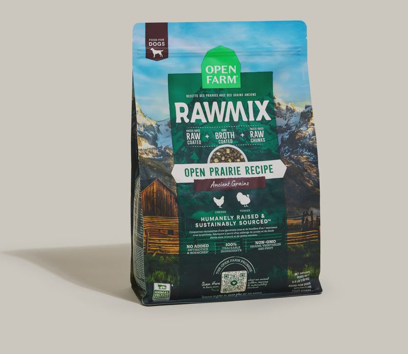 Dog - 20 lb - RawMix Open Prairie Ancient Grains Dog Kibble