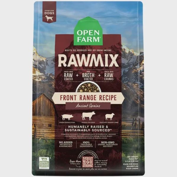 Dog - 20 lb - RawMix Front Range Ancient Grains Dog Kibble