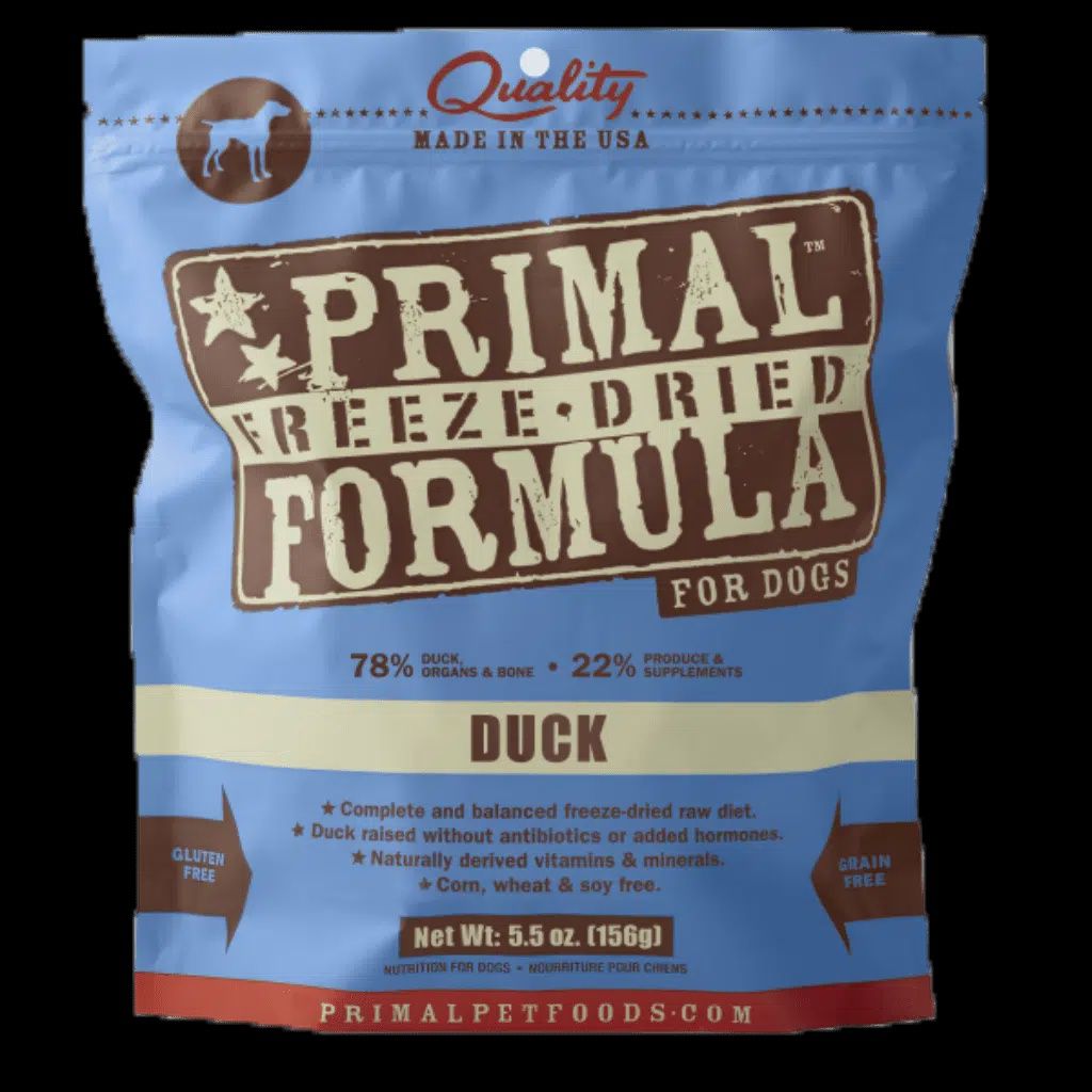 Primal Freeze Dried Duck Nuggets Dog 5.5oz