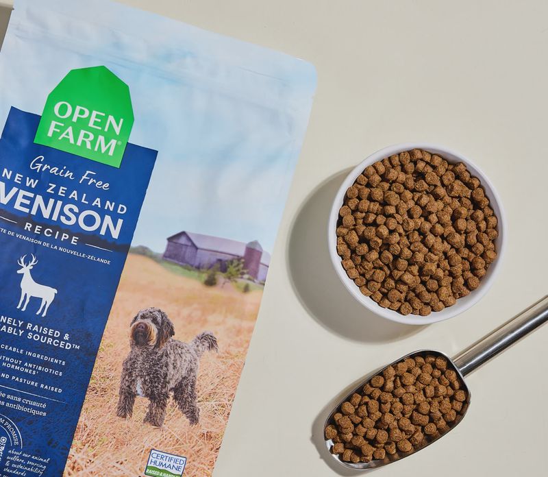 Open Farm dog---4lb----new-zealand-venison-grain-free-kibble