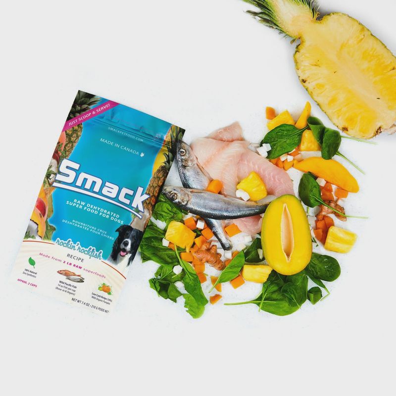 Smack raw dehydrated  rockin rockfish 2.5kg
