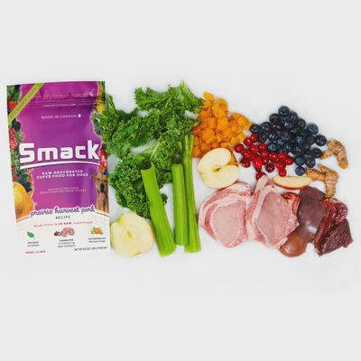 Smack raw Dehydrated prairie harvest pork 2.5kgs