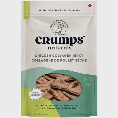 Crumps Chicken Collagen Jerky Treats Dog 153g