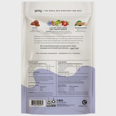 Crumps Gutsy Calm Bites Dog Treats 130g