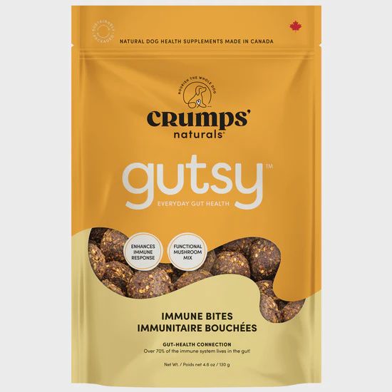 Crumps Gutsy Immune Bites Dog Treats 130g