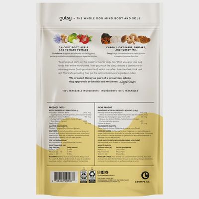 Crumps Gutsy Immune Bites Dog Treats 130g
