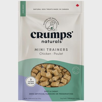 Crumps Mini Trainers Chicken Semi Moist Dog 300g