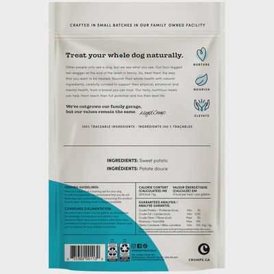 Crumps Sweet Potato Fries Dog 280g