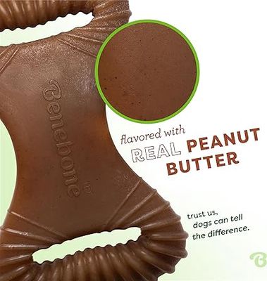 Benebone® Rocking Dental Peanut Butter Flavor Medium Dog Chew